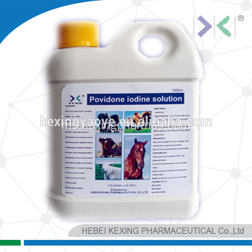 Penyelesaian 10% Povidone Iodine haiwan